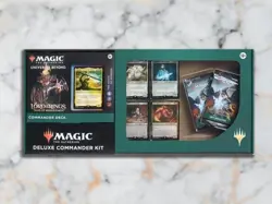 MTG LOTR Deluxe Commander Kit - SEALED Set of 4 Decks (Elven/Food/Mordor/Riders) - Image 4