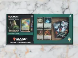 MTG LOTR Deluxe Commander Kit - SEALED Set of 4 Decks (Elven/Food/Mordor/Riders) - Image 5