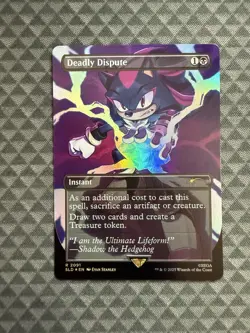 MTG Deadly Dispute #2091 Rainbow Foil Rare Secret Lair Drop Series (SLD) - Image 1