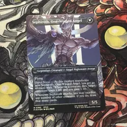 Sephiroth, Fabled Soldier Borderless Foil, MTG Single, FIN 0382 Mythic Near Mint - Image 2