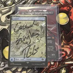 Sephiroth, Fabled Soldier Borderless Foil, MTG Single, FIN 0382 Mythic Near Mint - Image 4