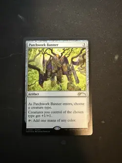 MTG Patchwork Banner - #247 Foil - Bloomburrow - NM - Image 1