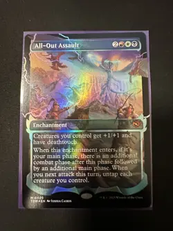 MTG All-Out Assault (Showcase) Foil Tarkir: Dragonstorm - Image 1