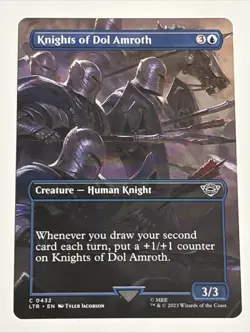 MTG Lord of the Rings Knights of Dol Amroth Borderless 0432 NM - Image 1
