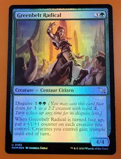 1x Greenbelt Radical | FOIL | Murders at Karlov Manor | MTG Magic Cards - Image 1