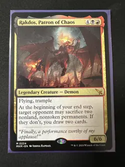 MTG Rakdos, Patron of Chaos (Murders at Karlov Manor) - Image 1