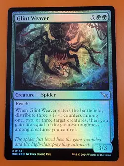 1x Glint Weaver | FOIL | Murders at Karlov Manor | MTG Magic Cards - Image 1