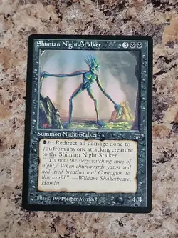 Magic the Gathering ~ MTG ~ 1x Shimian Night Stalker ~ LEGENDS ~ M/NM - Image 1