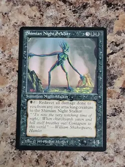 Magic the Gathering ~ MTG ~ 1x Shimian Night Stalker ~ LEGENDS ~ M/NM - Image 2