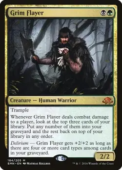 2x Grim Flayer Eldritch Moon LP MTG - Image 1