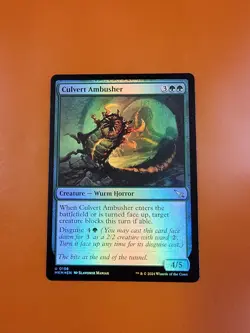 1x Culvert Ambusher | FOIL | Murders at Karlov Manor | MTG Magic Cards - Image 3