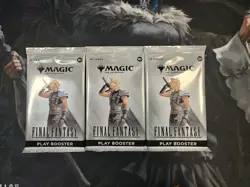 3 (three) - Final Fantasy Magic the Gathering Play Booster packs mtg - Image 1