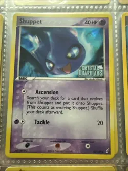 Shuppet 40/100 EX Crystal Guardians Stamped Holo Pokemon Card TCG - Image 1