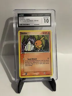 Pokemon EX Crystal Guardians Torchic 2006 #66 CGC 10 Gem Mint - Image 1