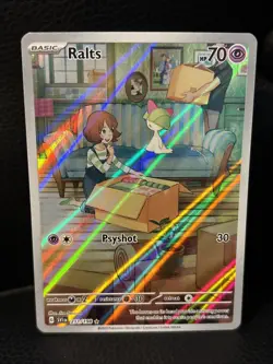 Ralts - 211/198 - Illustration Rare - Scarlet & Violet Base - Pokemon - NM/M - Image 1