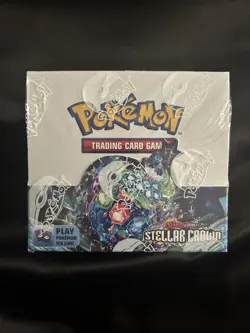 Pokemon TCG Scarlet & Violet Stellar Crown Booster Display Box 36 Packs - Image 1