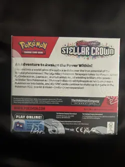 Pokemon TCG Scarlet & Violet Stellar Crown Booster Display Box 36 Packs - Image 3