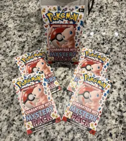 Pokemon TCG • Sealed Mystery Pack • 10 Cards 3 Guaranteed Hits (RH / Holo / etc) - Image 1