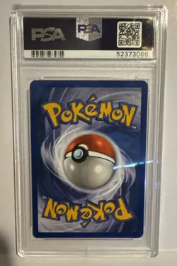 1999 Pokemon Game Pikachu Red Cheeks Shadowless #58 PSA 8 NM-MT - Image 2