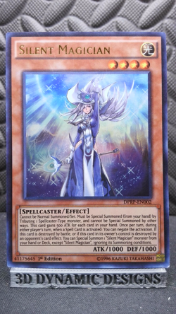 | Yugioh Silent Magician DPRP-EN002 1st Ultra Rare Duelist Pack LP/MP 🔥 | - Image 1