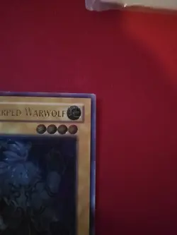 Yugioh Gene-Warped Warwolf STON-EN001 1st Edition Ultimate Rare NM - Image 3