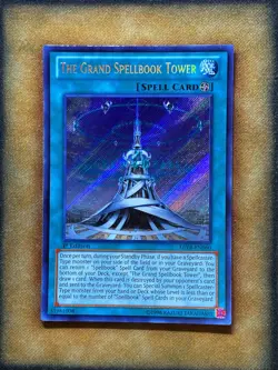 Yugioh The Grand Spellbook Tower ABYR-EN060 Secret Rare 1st Ed NM - Image 1
