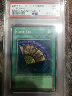 Yugioh Card Lot Vintage TSC Promo Shonen Jump Magazines PSA Graded TP1 Gust Fan - Image 2