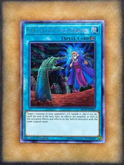 Yugioh Called by the Grave MP19-EN043 Secret Rare 1st Ed NM - Image 1