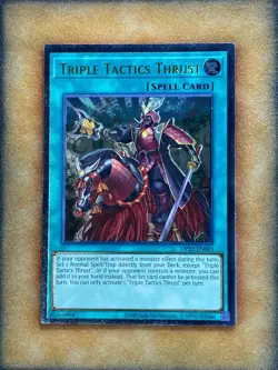 Yugioh Triple Tactics Thrust OP22-EN003 Ultimate Rare NM - Image 1
