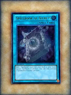 Yugioh Spellbook Of Secrets REDU-EN057 Ultimate Rare 1st Ed NM - Image 1