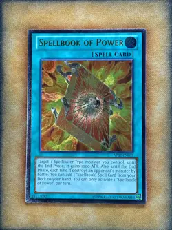 Yugioh Spellbook of Power AP02-EN003 Ultimate Rare NM - Image 1
