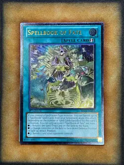 Yugioh Spellbook Of Fate ABYR-EN059 Ultimate Rare 1st Ed LP - Image 1