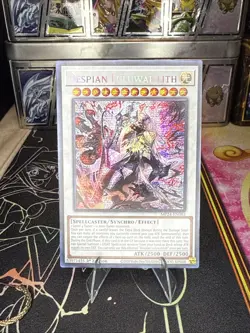 Yugioh Despian Luluwalilith MP24-EN085 Prismatic Secret Rare NM - Image 1