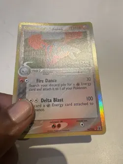 2005 EX - Delta Species Salamence #14 Reverse Holo Rare STAMPED Pokemon Card NM - Image 4