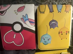 Two Binders of Pokemon Cards, Some Holo, Base , and Trainers Around 700 Cards - Image 1