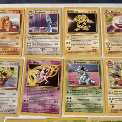 29 Card NM to LP Pokemon Lot Base Set Fossil Jungle - Image 3