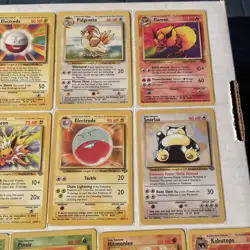 29 Card NM to LP Pokemon Lot Base Set Fossil Jungle - Image 5