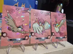 Pidgey, Pidgeotto, Pidgeot - 2024 Card Database 1 Cracked Ice Holo US Seller - Image 3