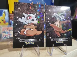Cubone & Marowak - Pokemon 2024 Card Database 1 Cracked Ice Holo US Seller - Image 1