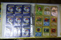 Old Pokemon Cards Bundle With Binder Holos Common Rare Rev 🔥 - Image 4