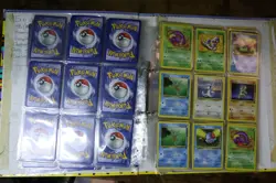 Old Pokemon Cards Bundle With Binder Holos Common Rare Rev 🔥 - Image 5