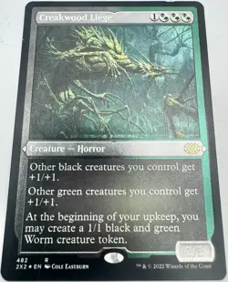 MTG Magic Creakwood Liege 191/265 Modern Masters 2015 LP FOIL Etched Card - Image 1