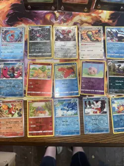 Pokemon Card Collection Lot 2015-2024 Holo/Reverse Holo 60 Cards - Image 1