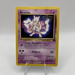 Mewtwo Promo - The First Movie Black Star Promo Pokemon Card - Image 1