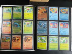 Pokemon 151 Complete Base Set All Reverses) + EX And Binder 326 cards - Image 1