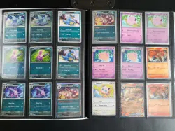 Pokemon 151 Complete Base Set All Reverses) + EX And Binder 326 cards - Image 4