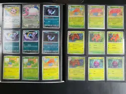 Pokemon 151 Complete Base Set All Reverses) + EX And Binder 326 cards - Image 5