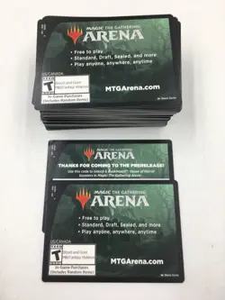 MTG Arena Code Card Lot - x100 Code Cards - Duskmourn House of Horror - Image 1
