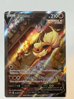 Pokemon TCG Flareon v SWSH179 Promo Near Mint Condition - Image 1
