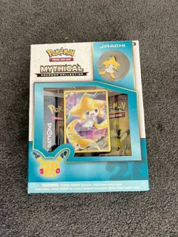 POKEMON 20TH ANNIVERSARY - MYTHICAL POKEMON COLLECTION BOX - JIRACHI - SEALED - Image 1